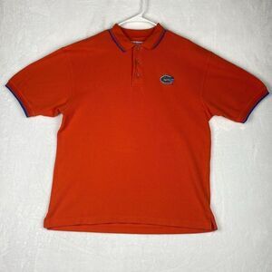 Boca Classics Florida Gators Polo Shirt Mens XL Extra Large Orange Short Sleeve